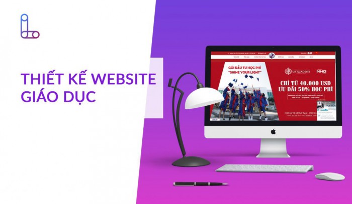 Thiết kế website giáo dục trường học